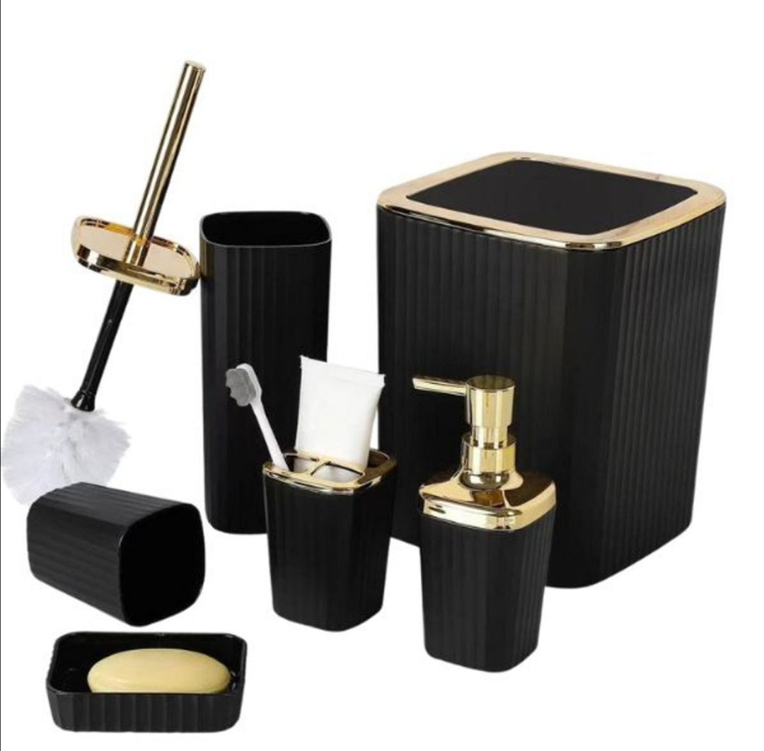 6 Piece Luxury Bathroom Set