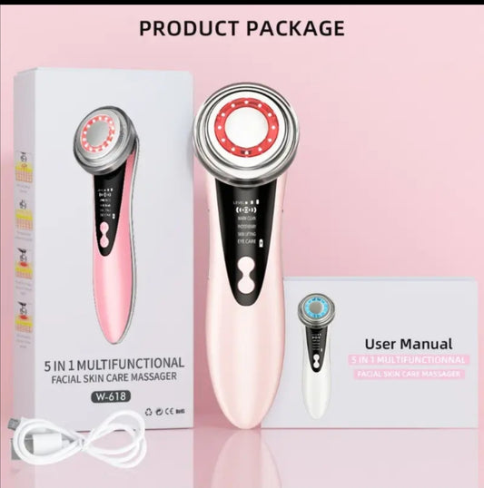 5-in-1 Multifunctional Facial Skin Care Massage Device