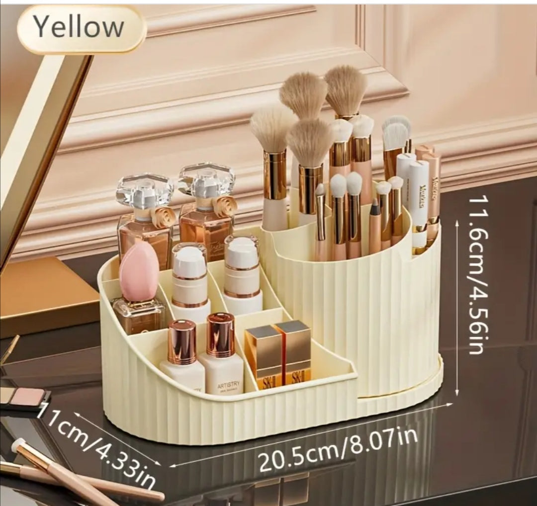 360° Rotating Make-up Brush Holder