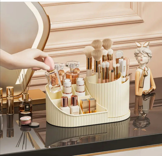 360° Rotating Make-up Brush Holder